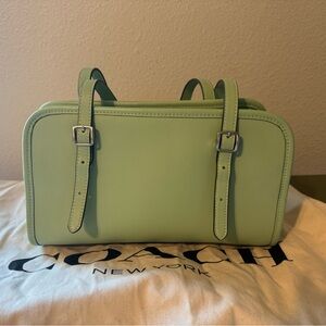 COACH Swing Zip in Pistachio Green